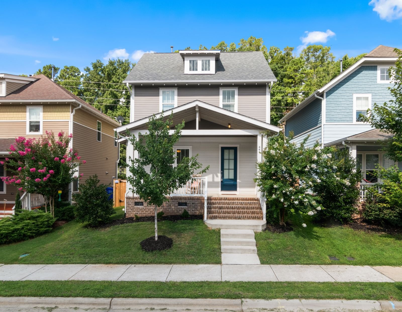 Front of a residential home